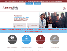 Tablet Screenshot of mysmartclinic.com
